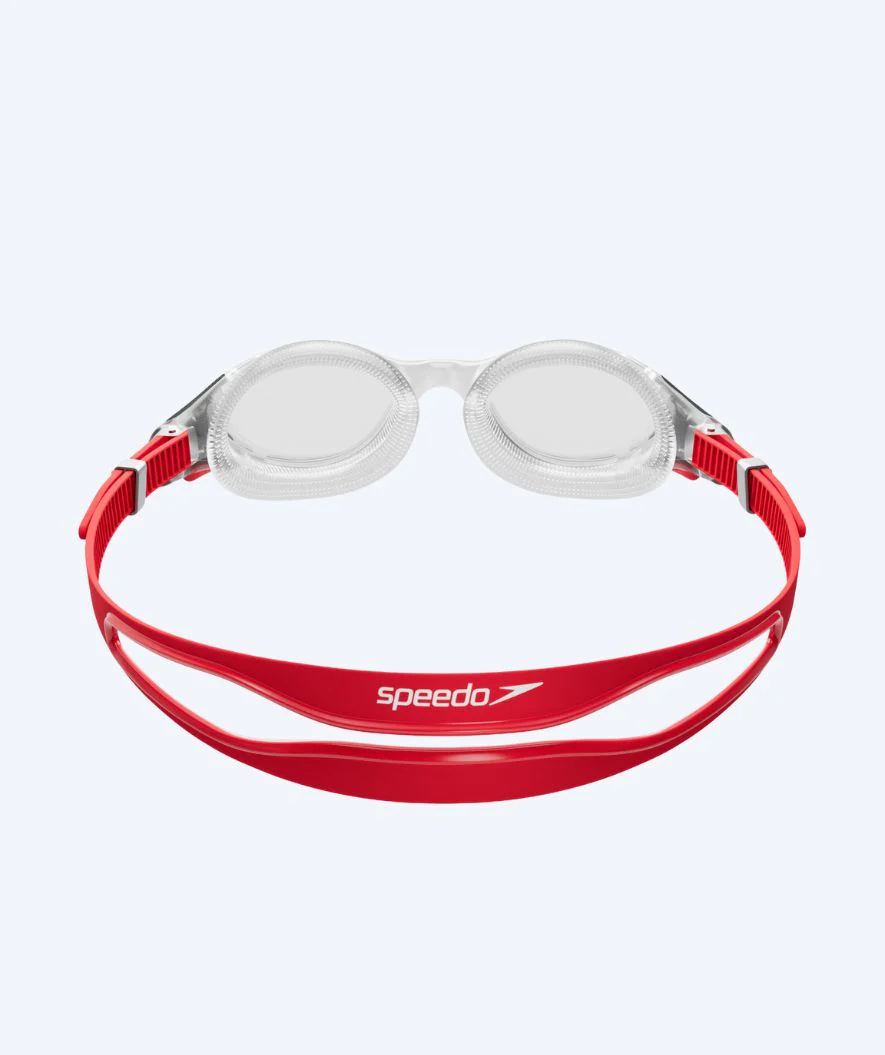 Speedo training swimming goggles - Biofuse 2.0 - White/red - Image 2