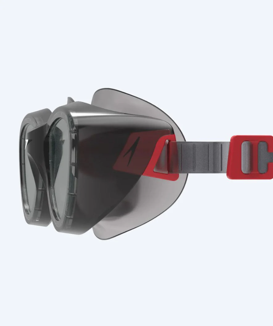 Speedo training swimming goggles - Futura Hydrospex - Black/smoke - Image 3