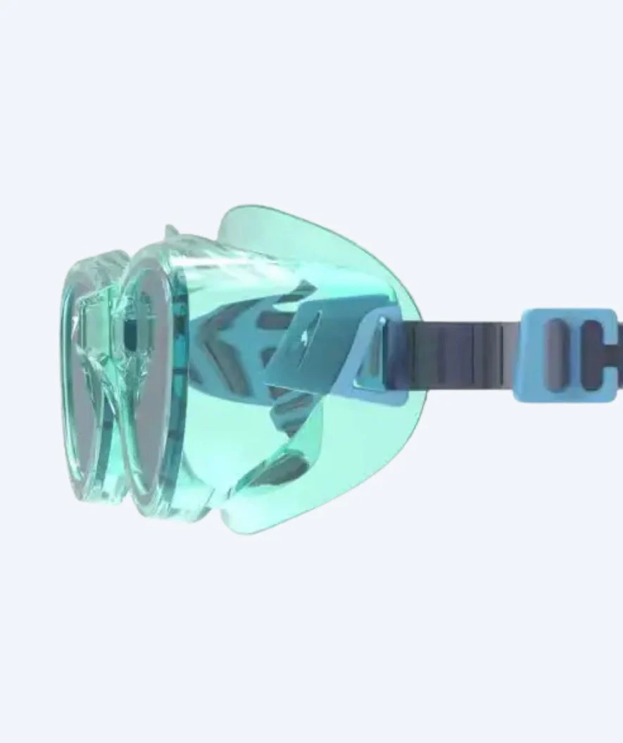 Speedo training swimming goggles - Futura Hydrospex - Green/smoke - Image 3