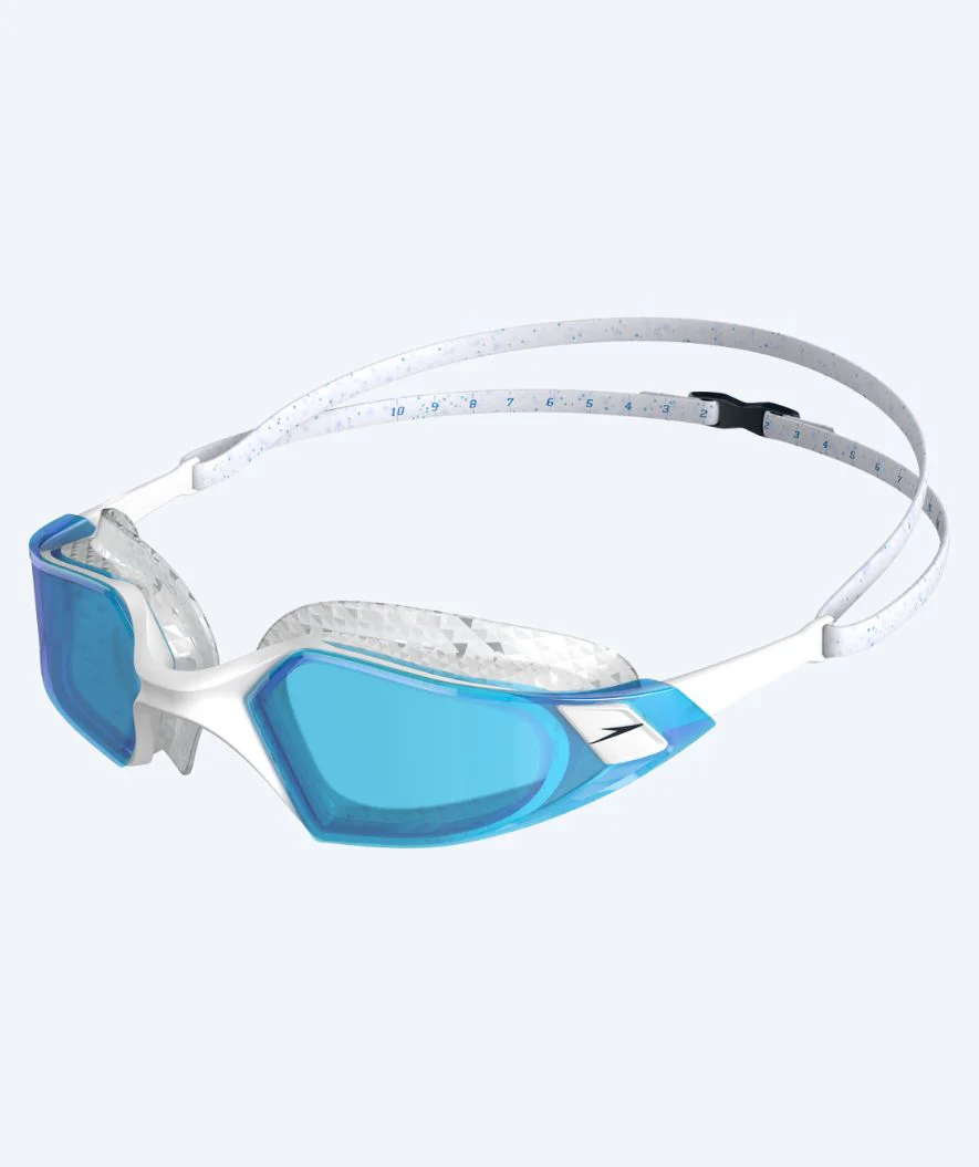 Speedo open water swimming goggles - AquaPulse Pro - White/blue - Image 2