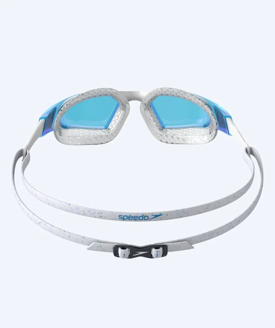 Speedo open water swimming goggles - AquaPulse Pro - White/blue - Image 3