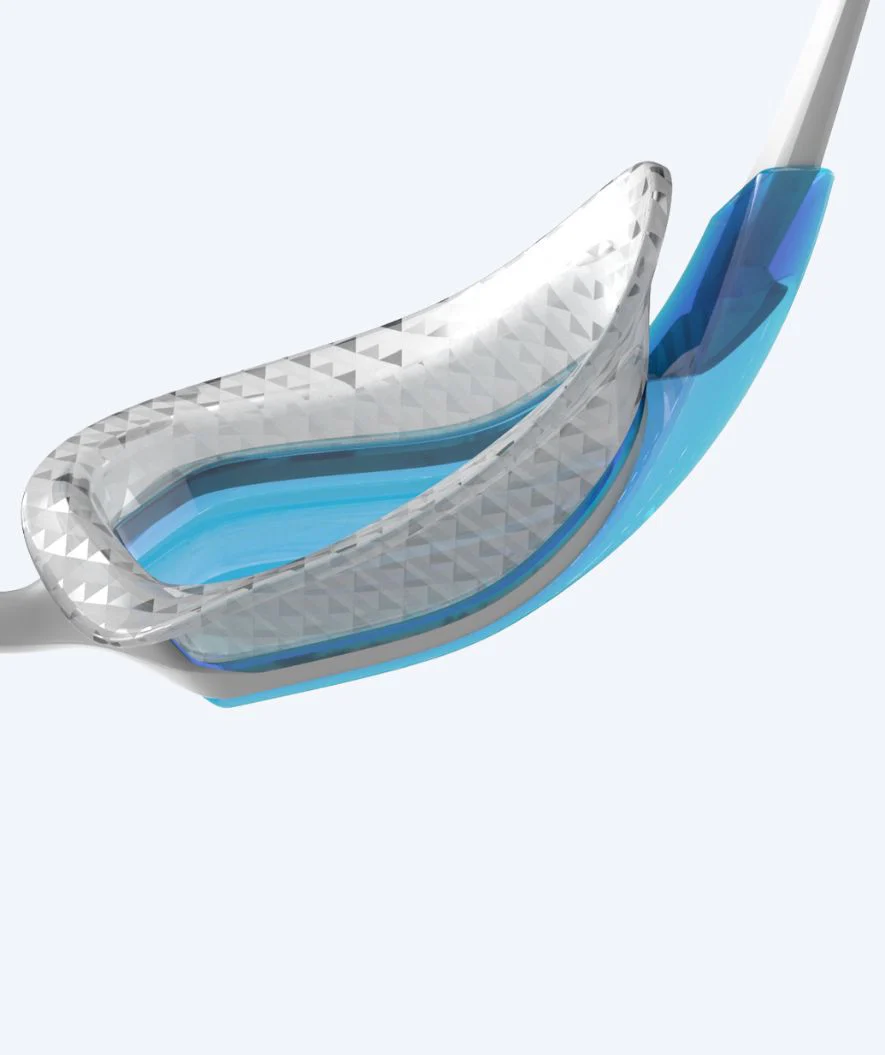 Speedo open water swimming goggles - AquaPulse Pro - White/blue - Image 4