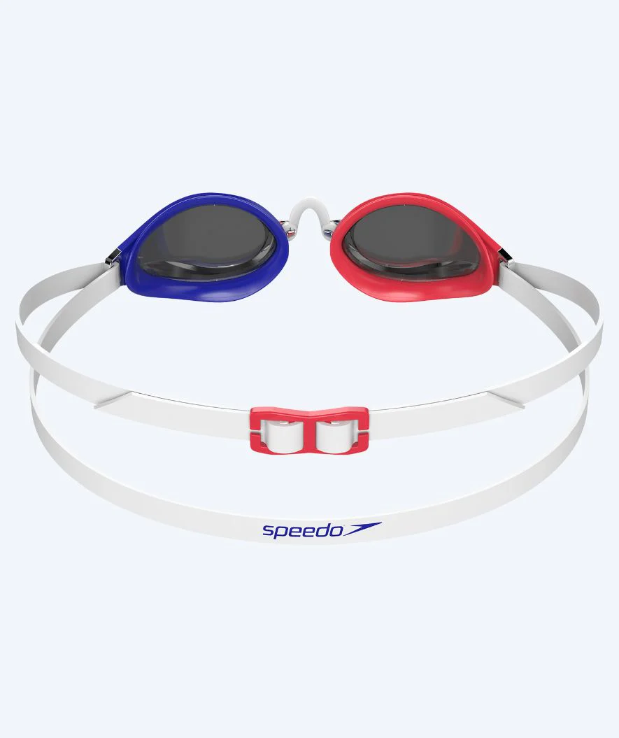 Speedo Elite swimming goggles - Fastskin Speedsocket 2 Mirror - Blue/red - Image 3