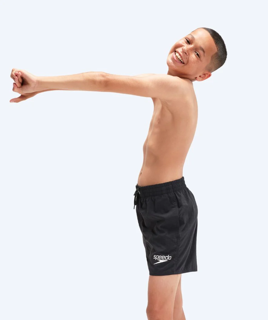 Speedo swim shorts for boys - Essential - Black - Image 3