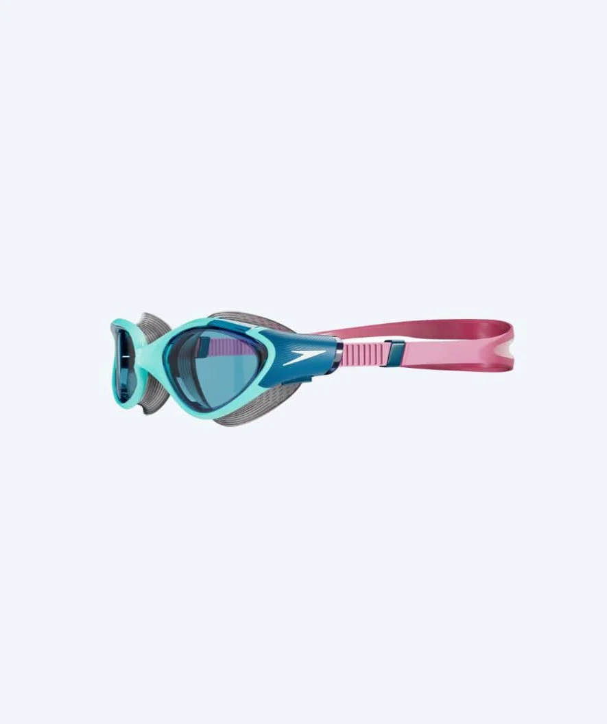 Speedo training swimming goggles for women - Biofuse 2.0 - Blue/pink - Image 2