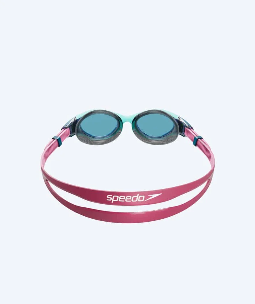 Speedo training swimming goggles for women - Biofuse 2.0 - Blue/pink - Image 3