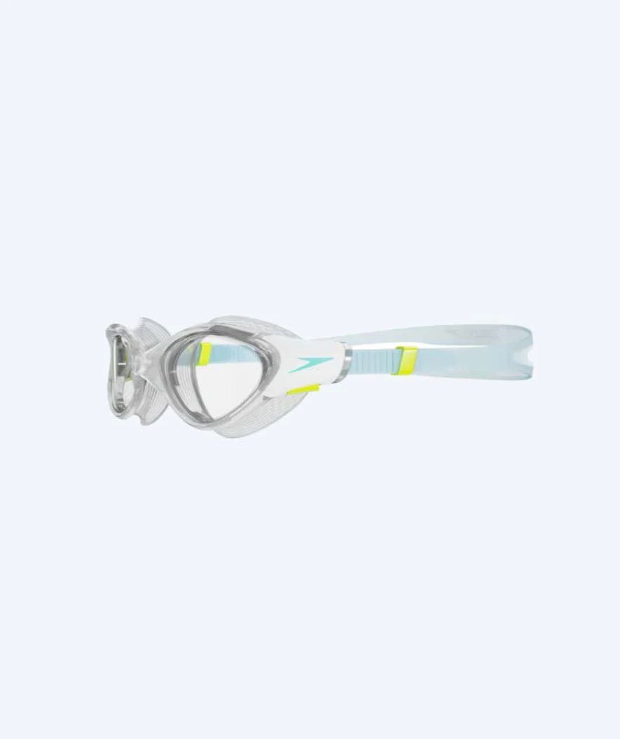 Speedo training swimming goggles for women - Biofuse 2.0 - Clear/blue - Image 2