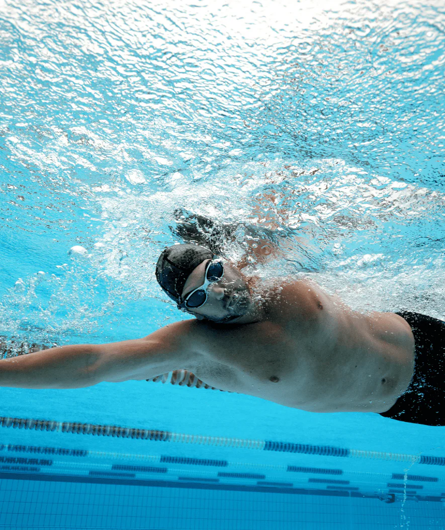 Speedo training swimming goggles - Biofuse 2.0 - Blue (Smoke lens) - Image 4