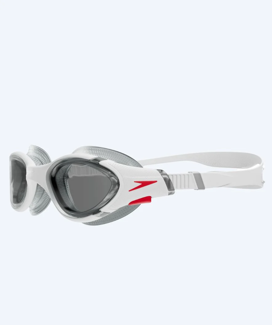 Speedo training swimming goggles - Biofuse 2.0 - White (Smoke lens) - Image 3