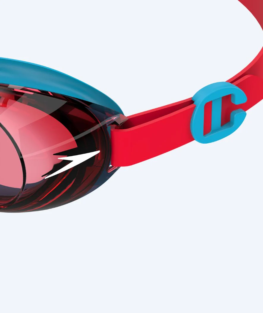 Speedo swimming goggles for kids (6-14) - Jet 2.0 - Blue/red - Image 2
