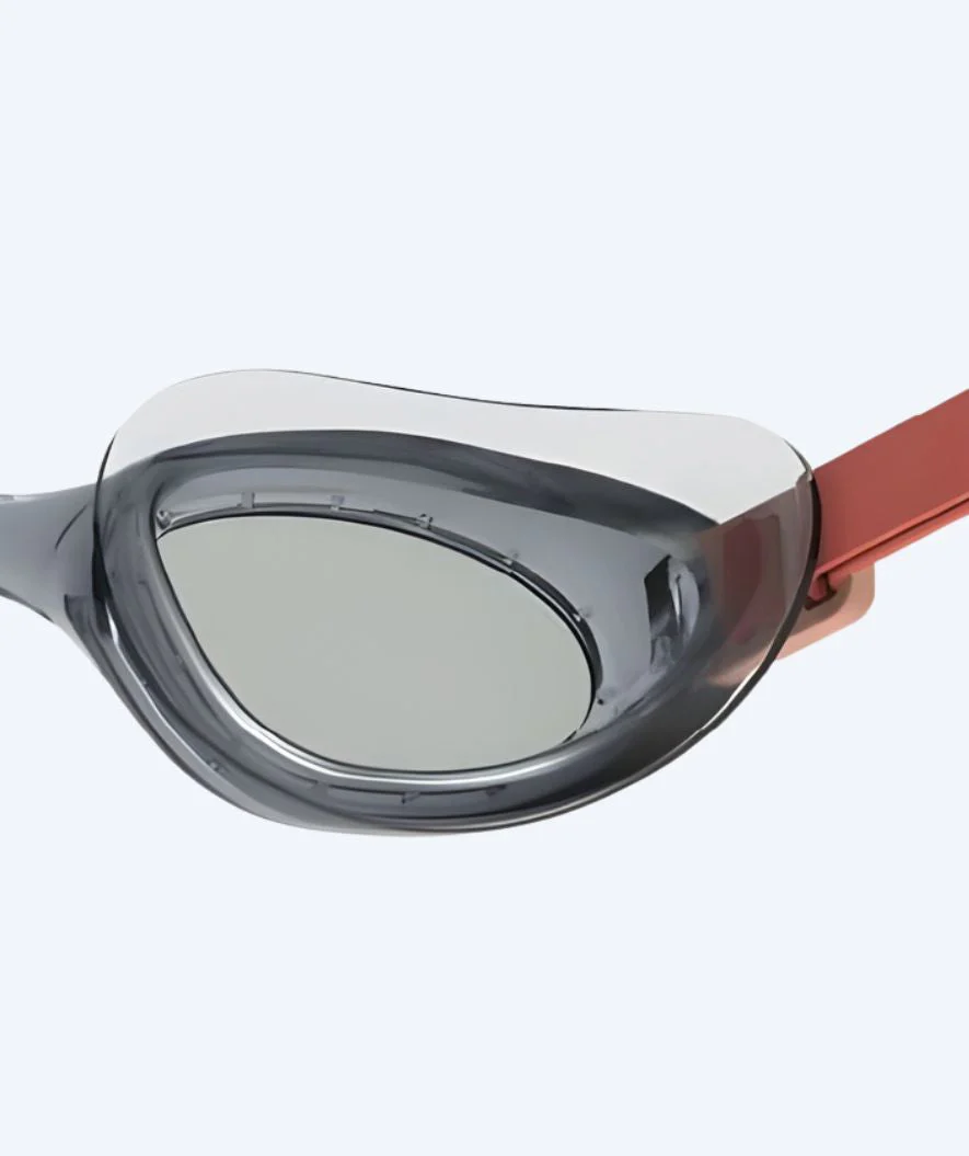 Speedo swimming goggles for kids (6-16) - Futura Hydrospex - Red/smoke - Image 3