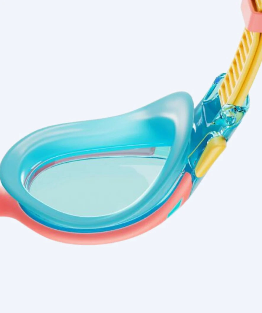 Speedo swimming goggles for kids (6-14) - Biofuse 2.0 - Blue/red - Image 4