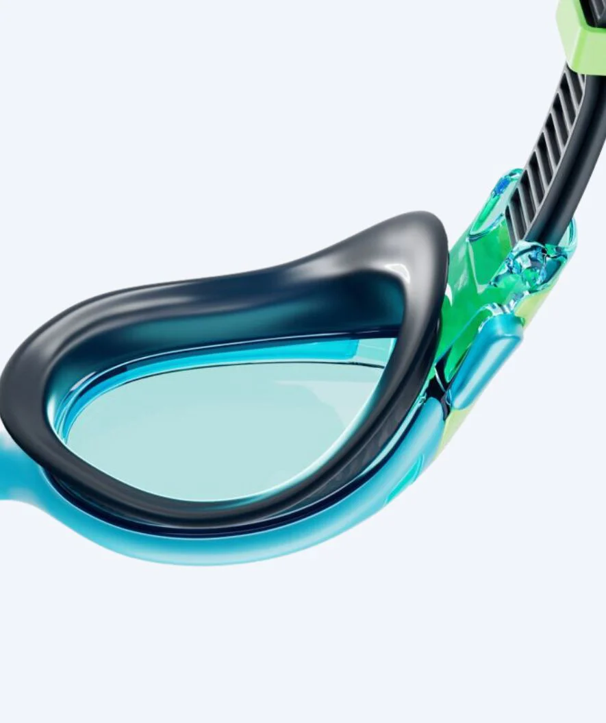Speedo swimming goggles for kids (6-14) - Biofuse 2.0 - Green/blue - Image 4