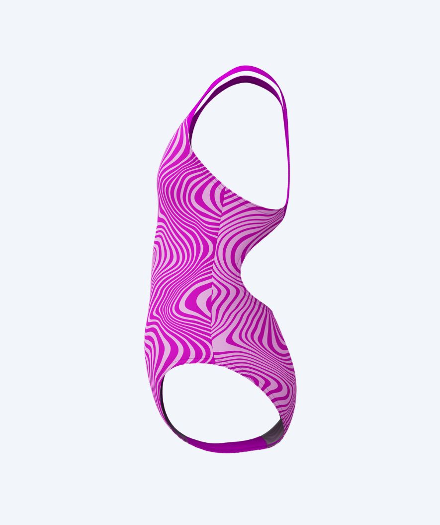 Speedo swimsuit for girls - Allover Digital Splashback - Pink - Image 3