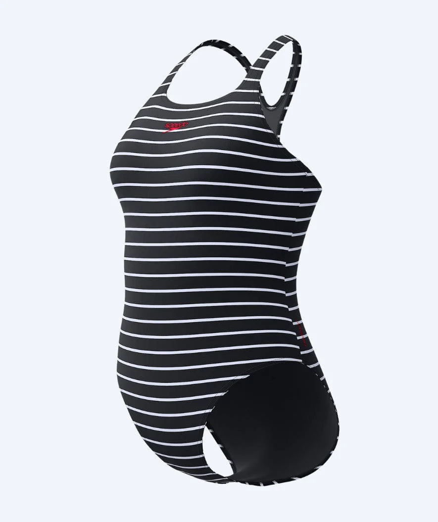 Speedo swimsuit for women - Endurance Medalist - Black/white - Image 9