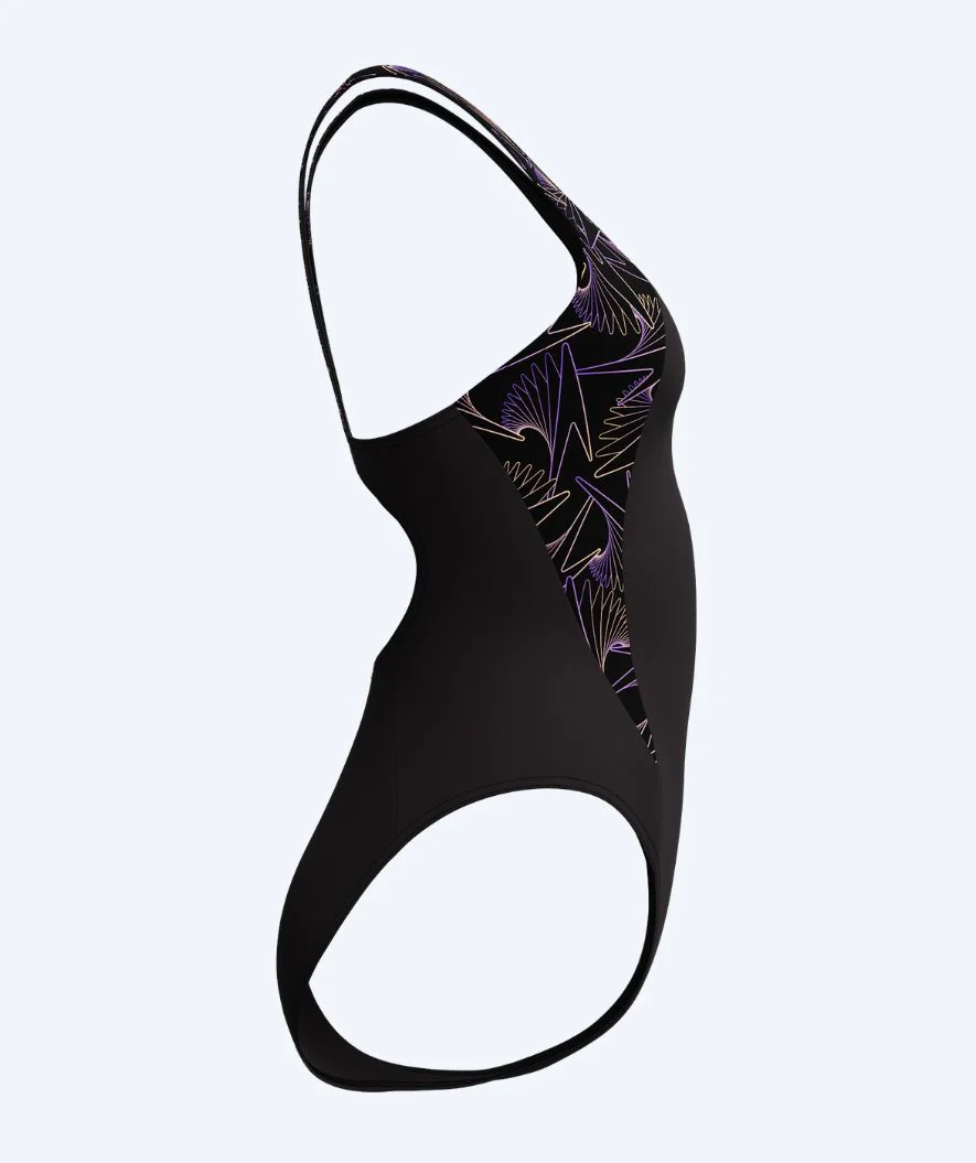 Speedo swimsuit for women - Hyperboom Splice Muscleback - Black/purple - Image 10