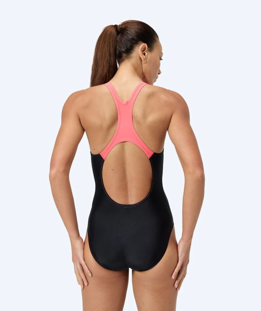Speedo swimsuit for women - Medley Logo - Black/light pink - Image 2