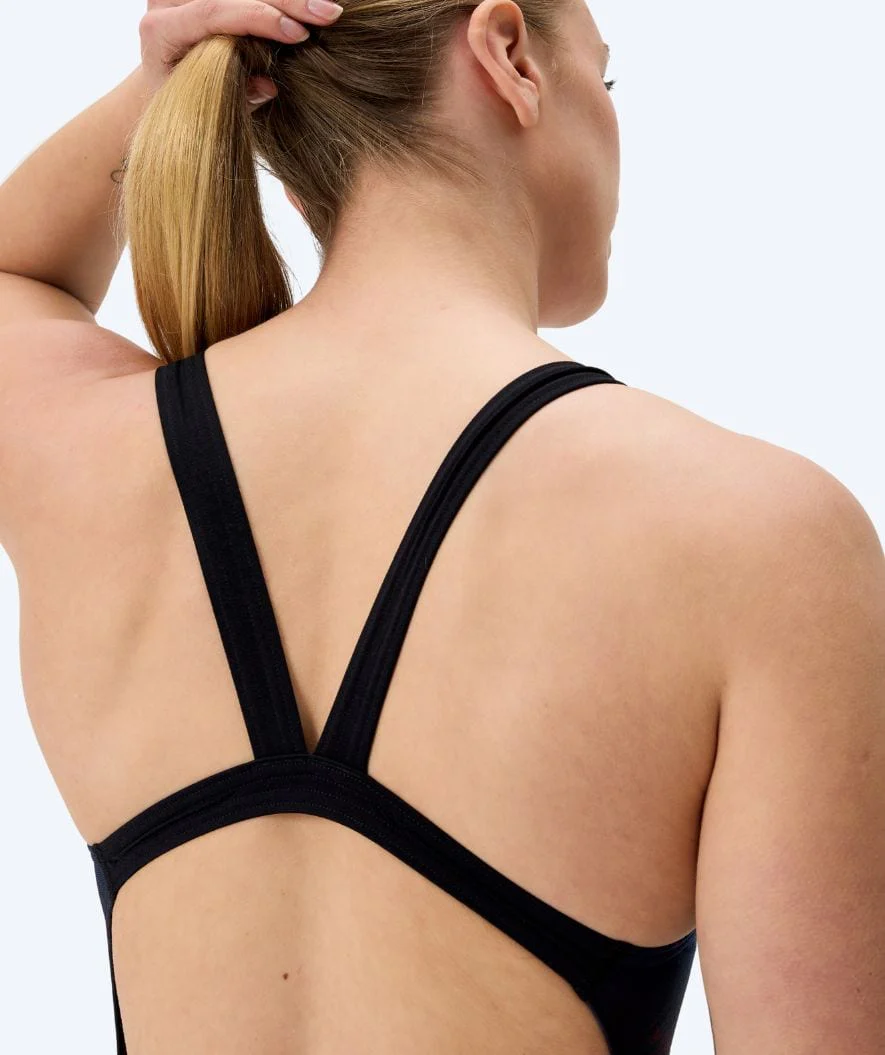 Speedo swimsuit for women - Printed Leaderback - Black/pink - Image 5
