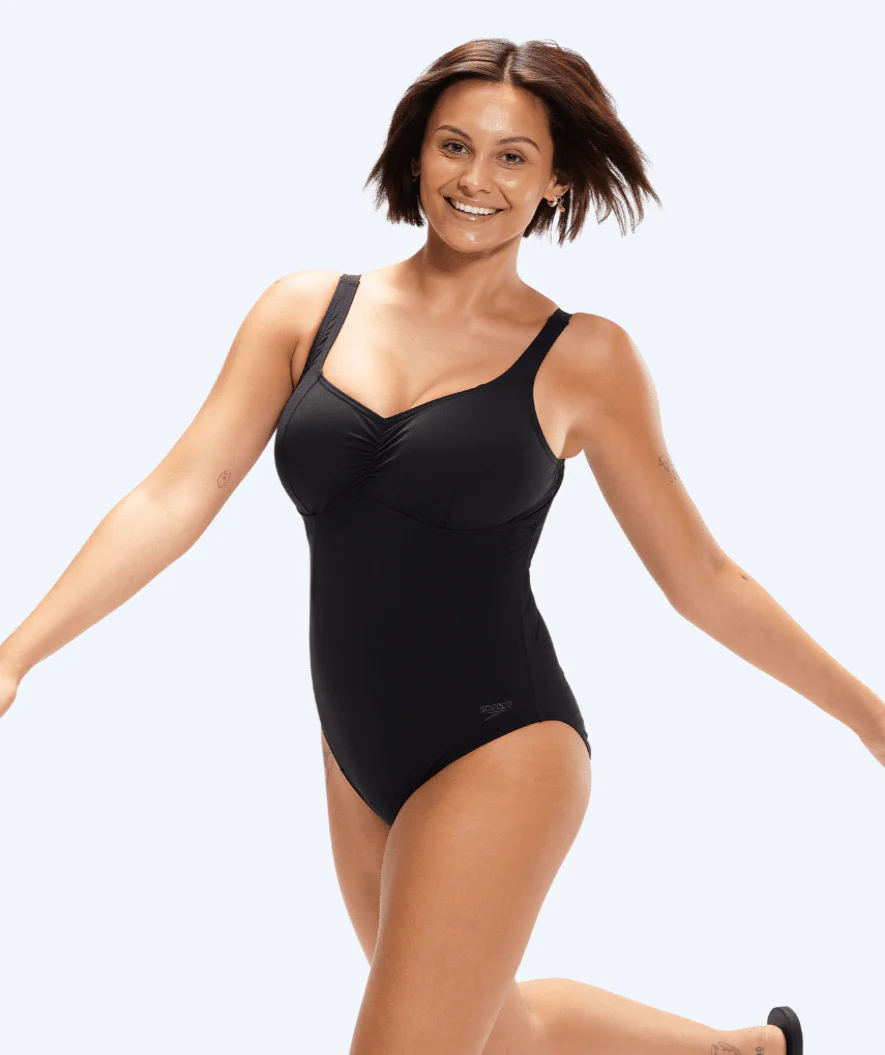 Speedo swimsuit for women - Shaping AquaNite - Black - Image 4