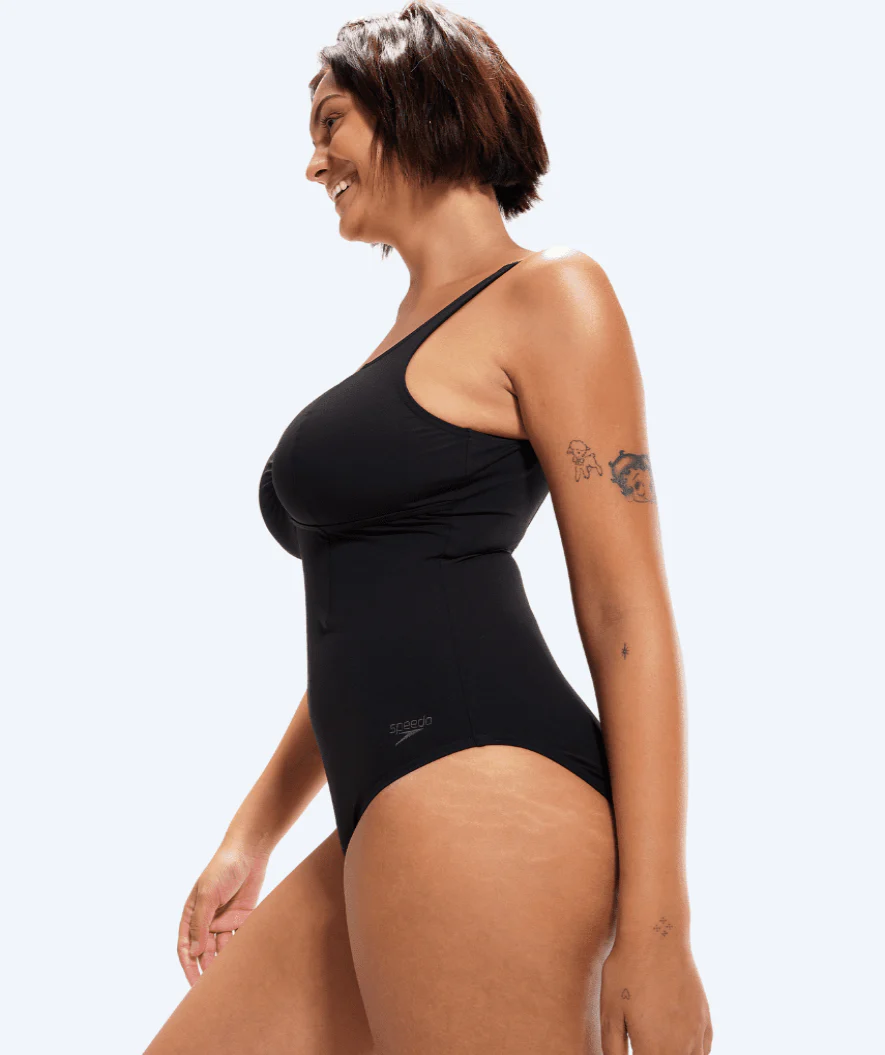 Speedo swimsuit for women - Shaping AquaNite - Black - Image 6