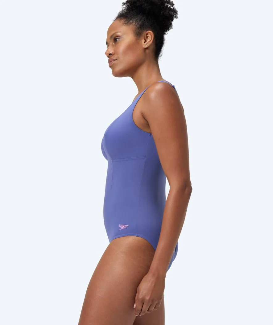 Speedo swimsuit for women - Shaping AquaNite - Blue - Image 3