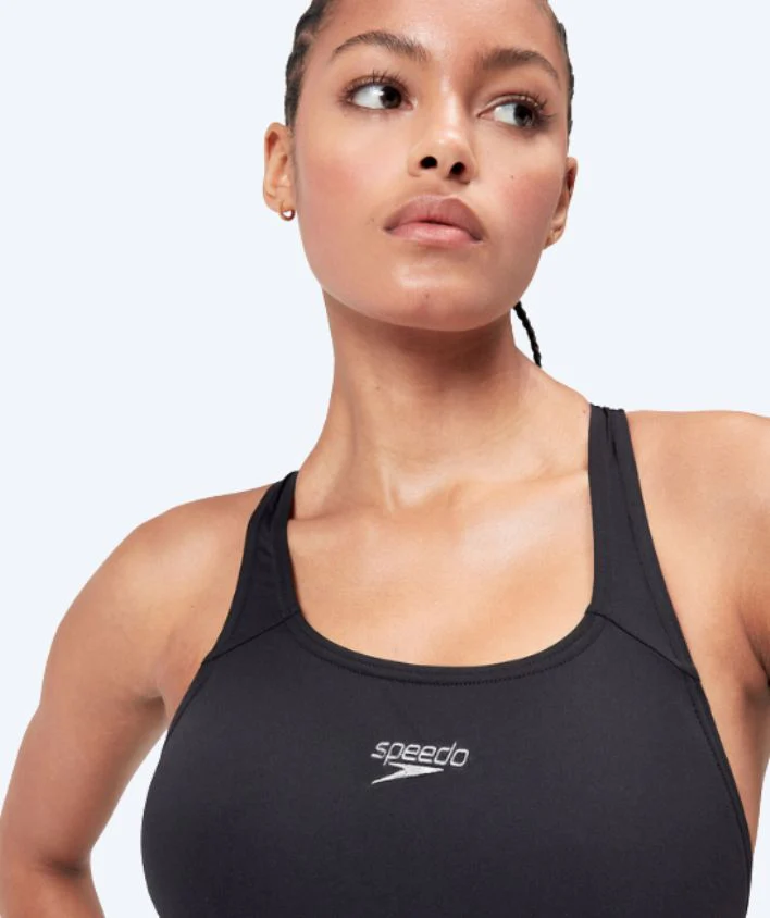 Speedo swimsuit with skirt for women - Endurance - Black - Image 4