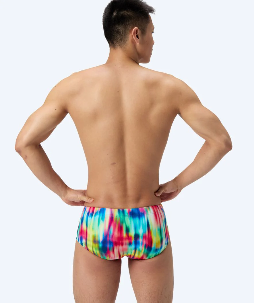 Speedo aquashorts for men - ML Printed - Red/yellow - Image 2