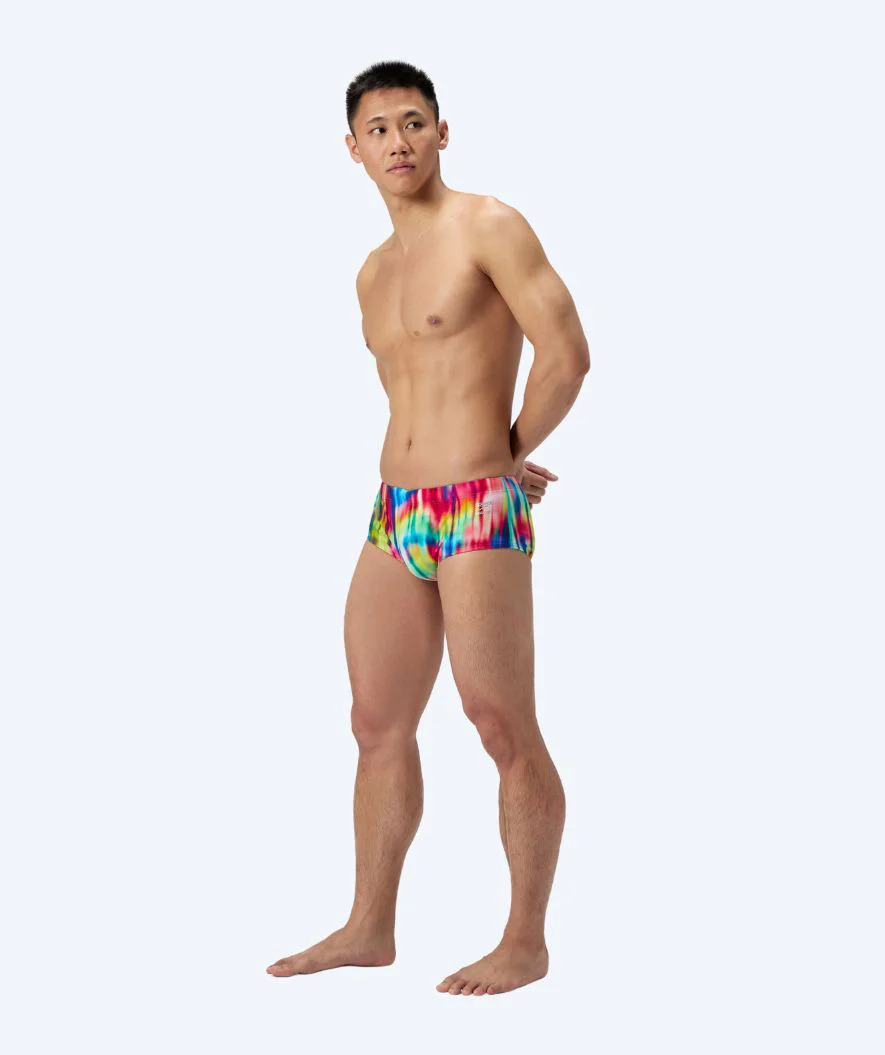 Speedo aquashorts for men - ML Printed - Red/yellow - Image 3