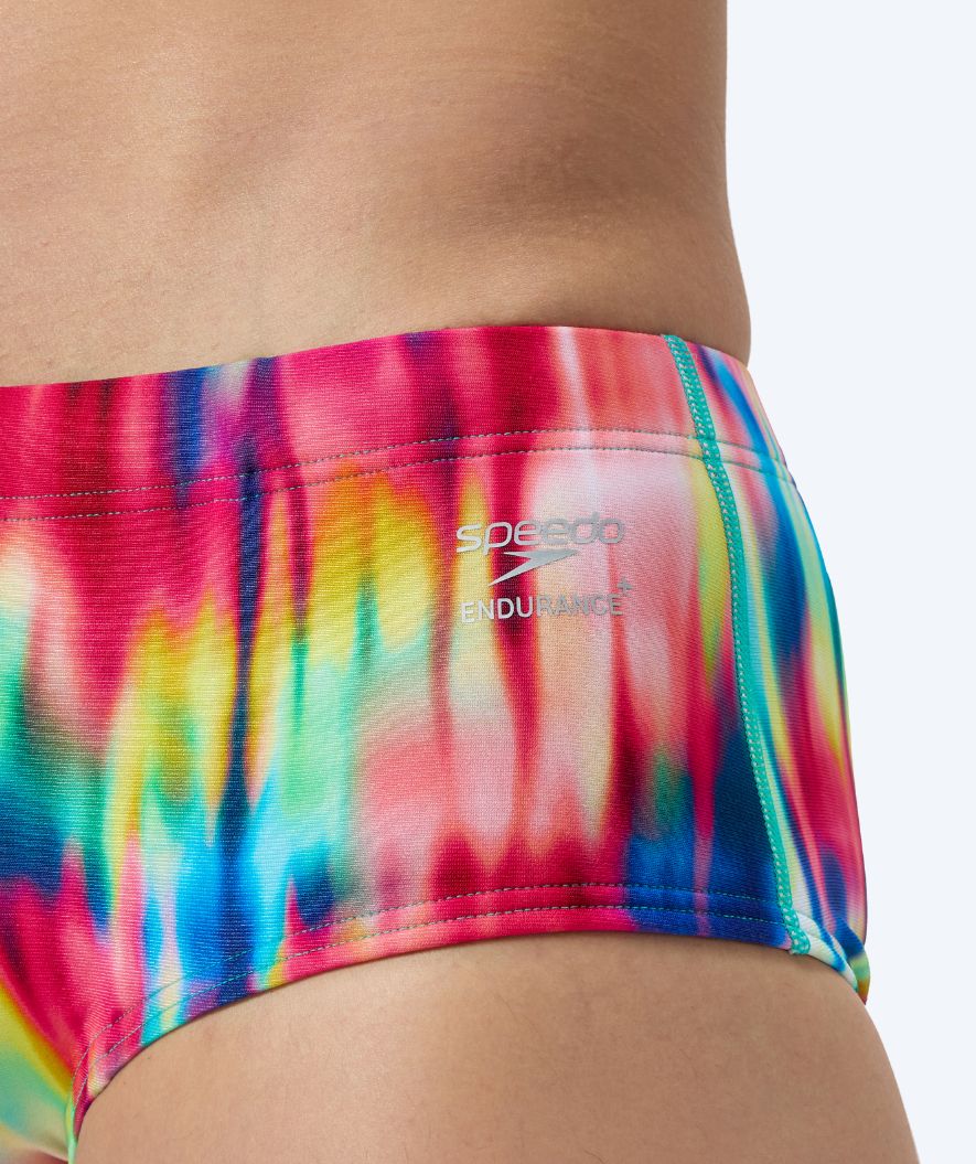 Speedo aquashorts for men - ML Printed - Red/yellow - Image 6