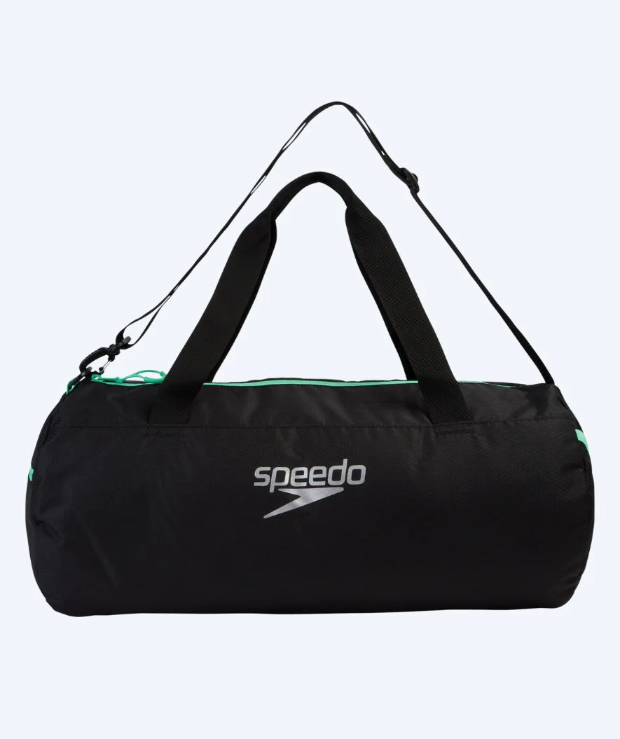 Speedo water-resistant duffle bag - Black/green