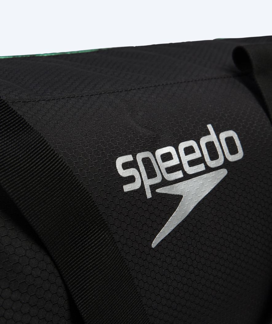Speedo water-resistant duffle bag - Black/green - Image 5
