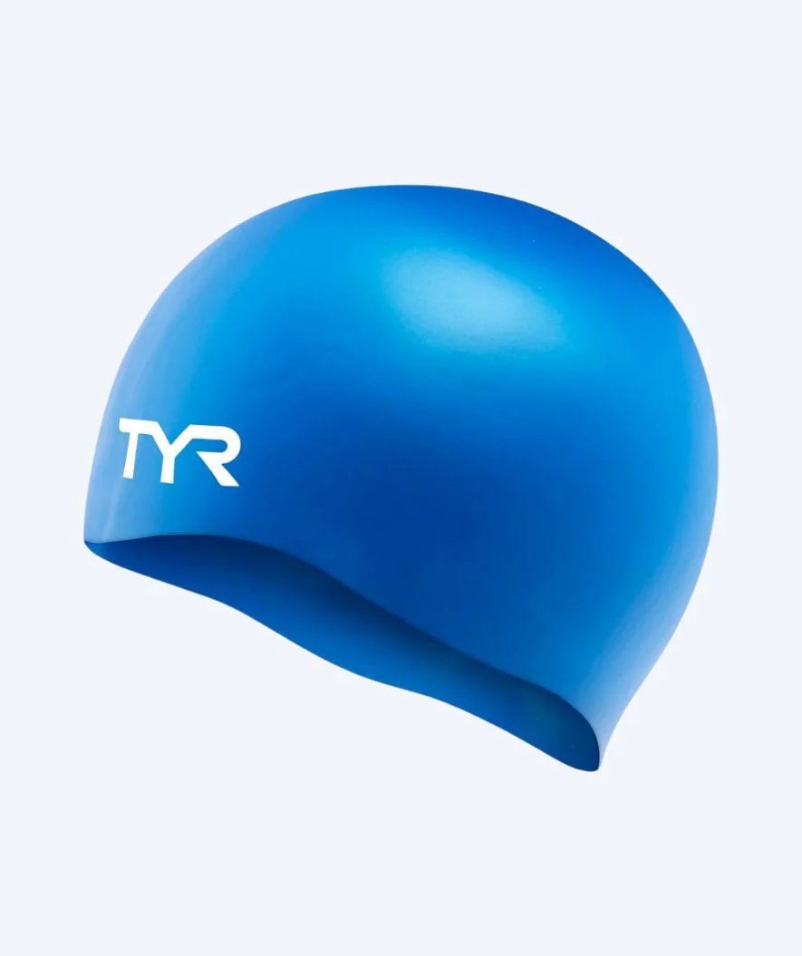 TYR swimming cap - Silicone - Blue
