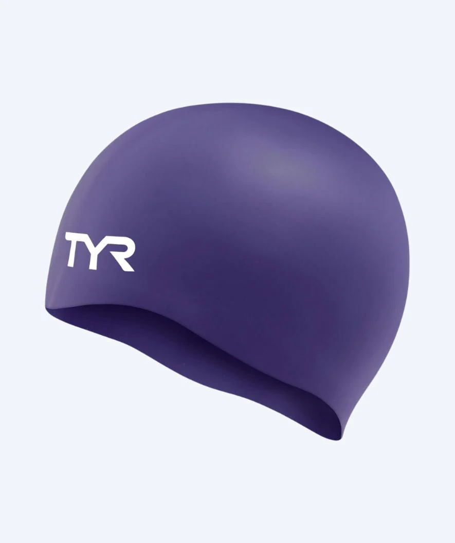 TYR swimming cap - Silicone - Purple