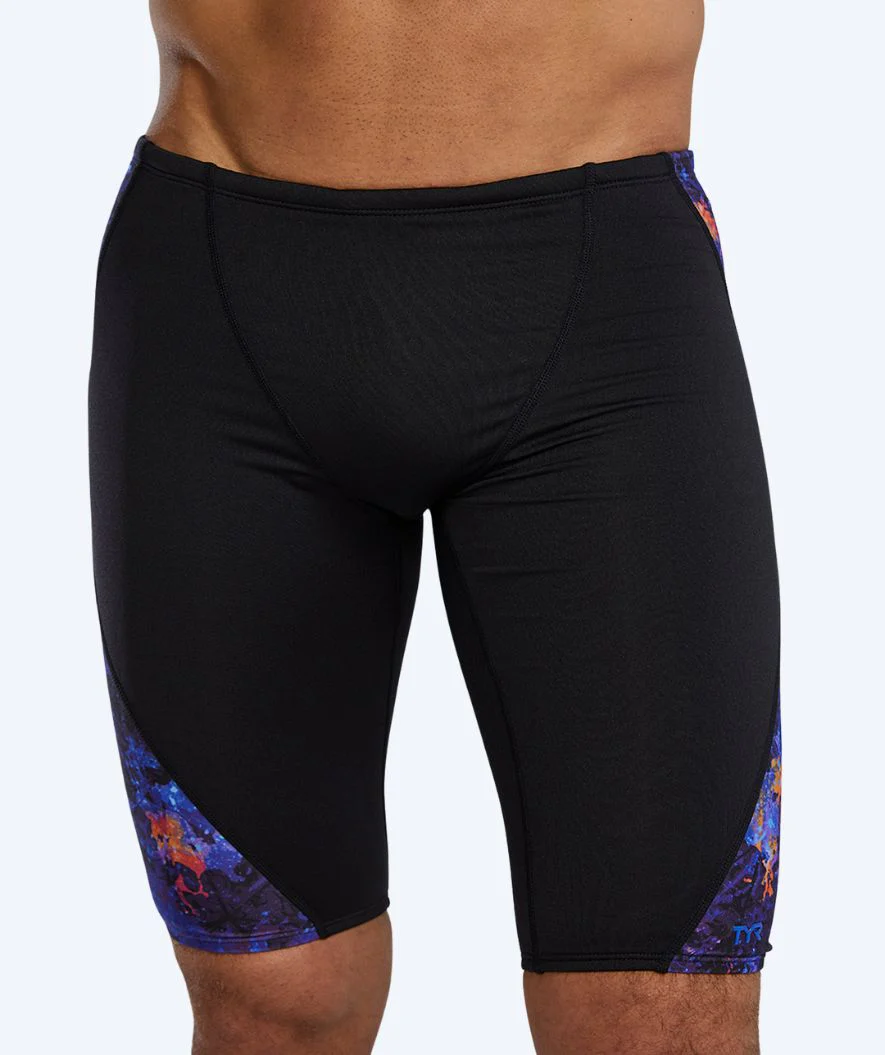 TYR jammer for men - Blade Splice - Black/purple - Image 5