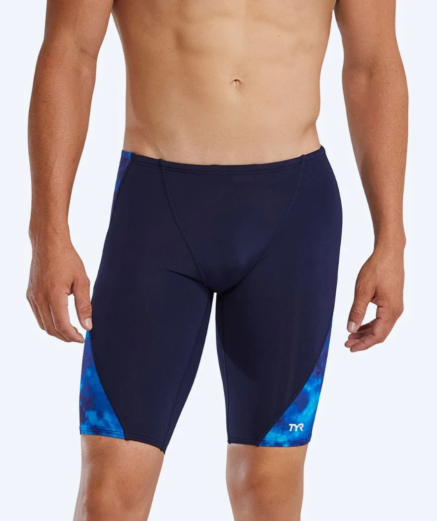 TYR jammer for men - Blade Splice Waveform - Black/blue