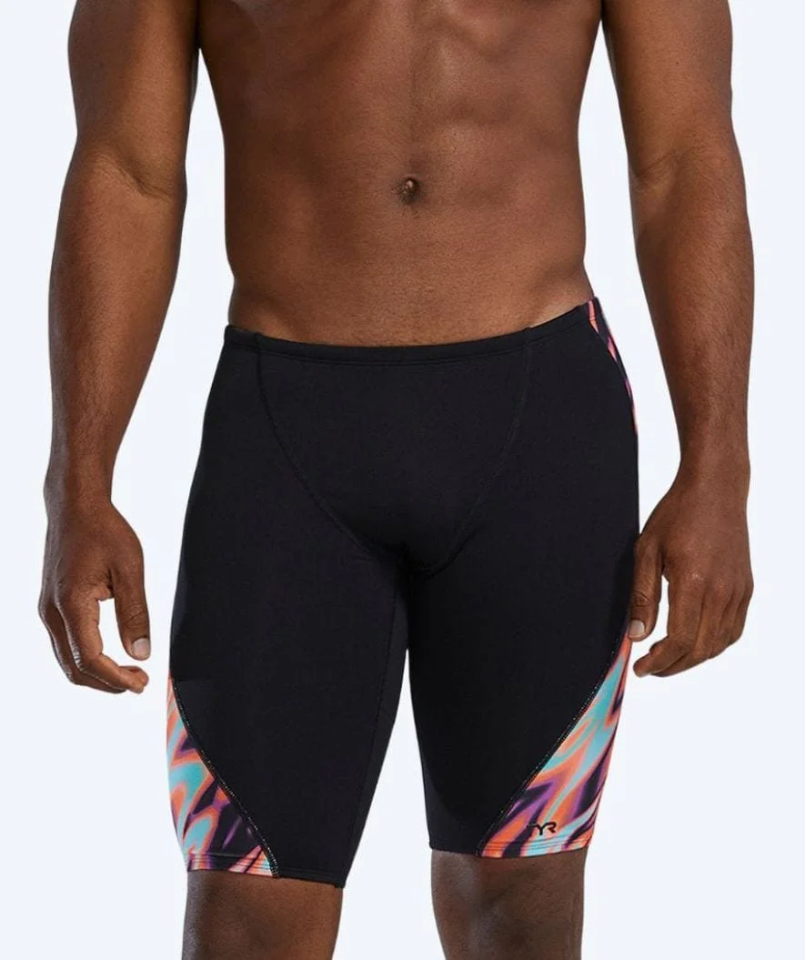 TYR jammer for men - Evolved Blade Splice - Black/orange