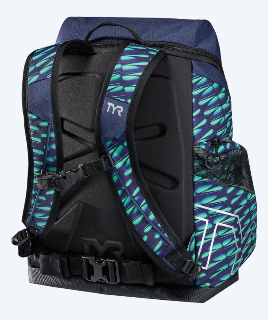 TYR swim bag - Alliance Team 45L - Black/green - Image 2