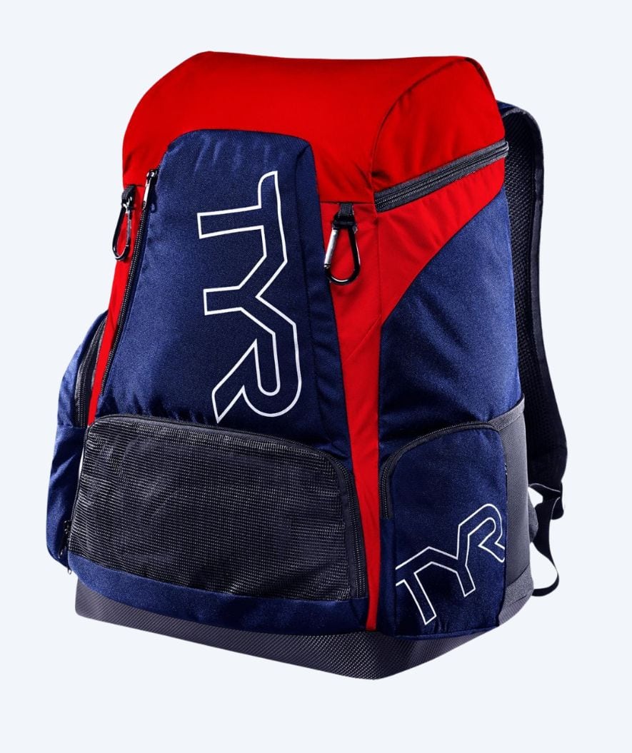 TYR swim bag - Alliance Team 45L - Dark blue/red