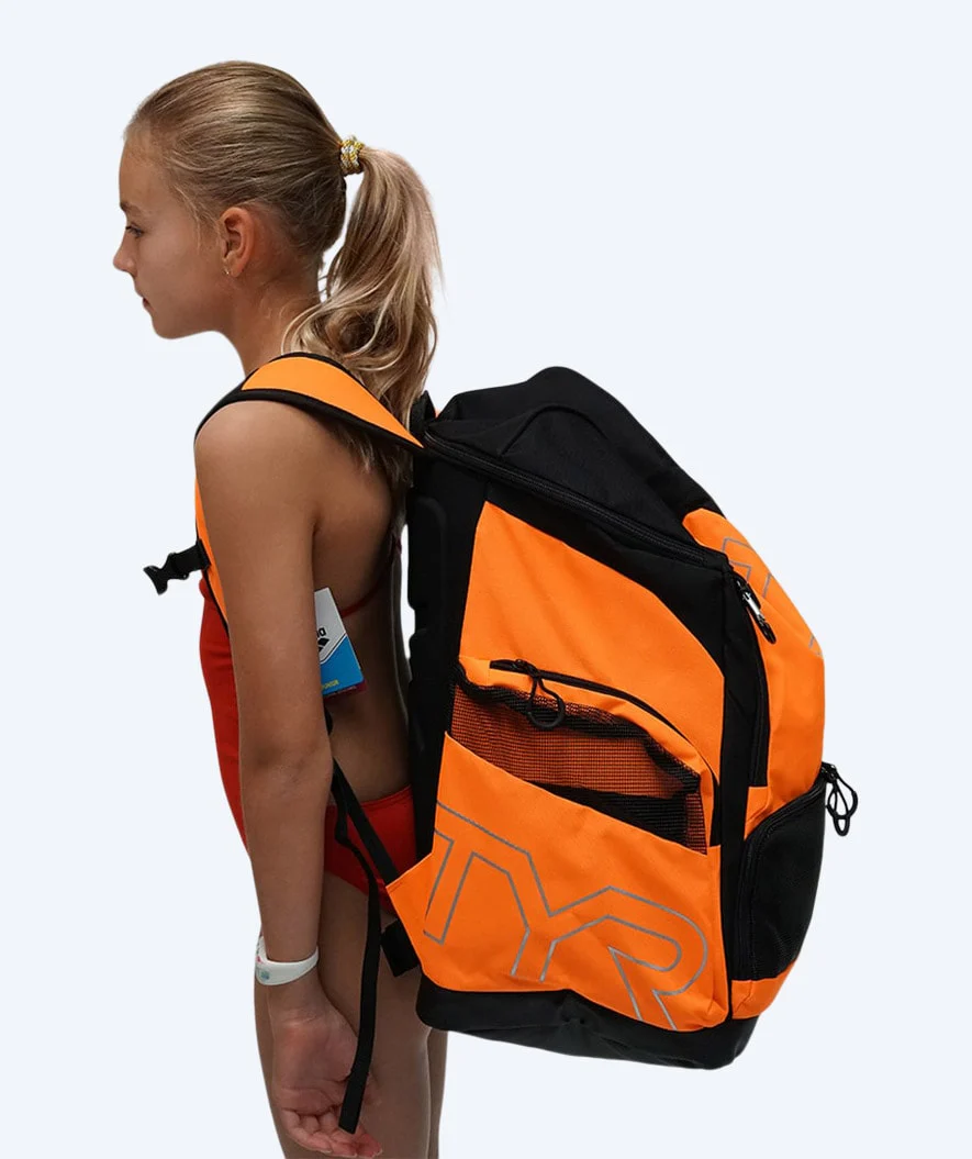 TYR swim bag - Alliance Team 45L - Dark green/black - Image 4