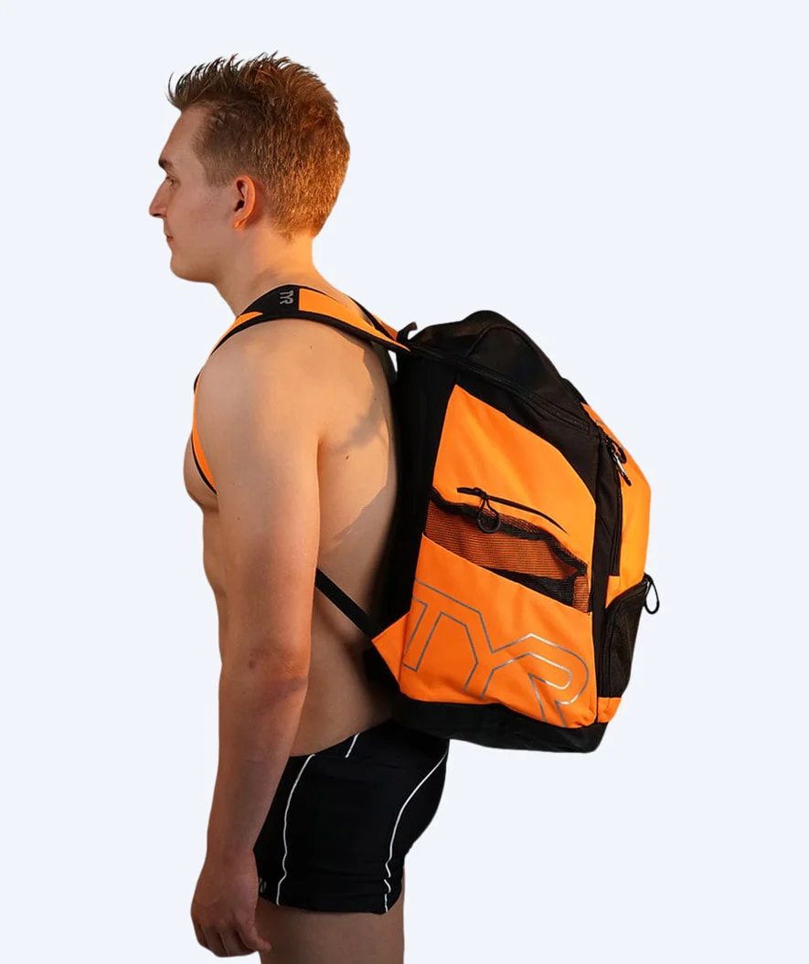 TYR swim bag - Alliance Team 45L - Purple - Image 3