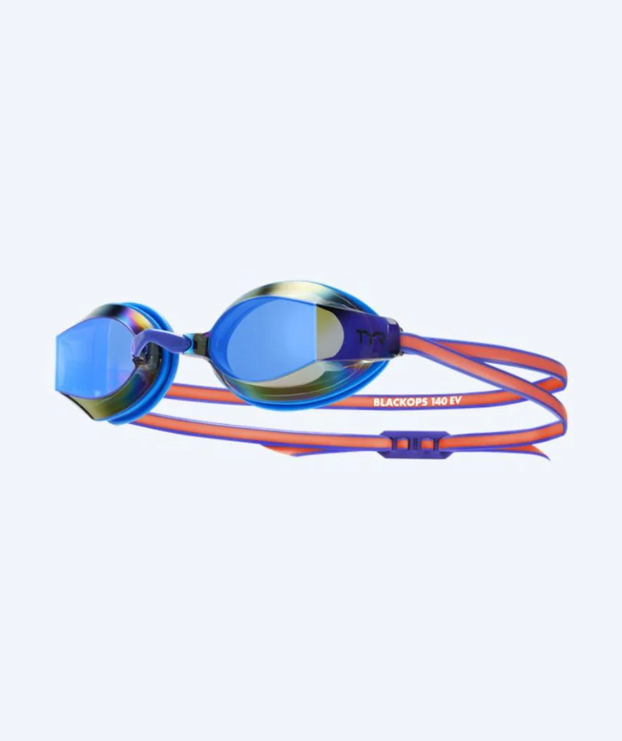 TYR swimming goggles - Blackops 140 EV - Blue/orange