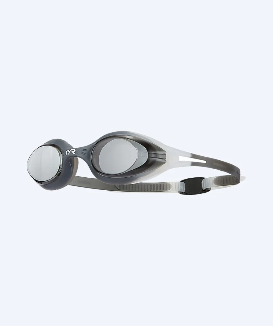 TYR training swimming goggles - Hydra Flare - Grey (Smoke lens)