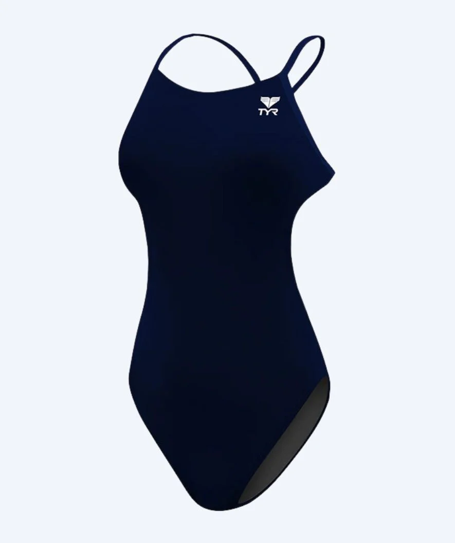 TYR swimsuit for women - Durafast Elite Cut - Dark blue - Image 3