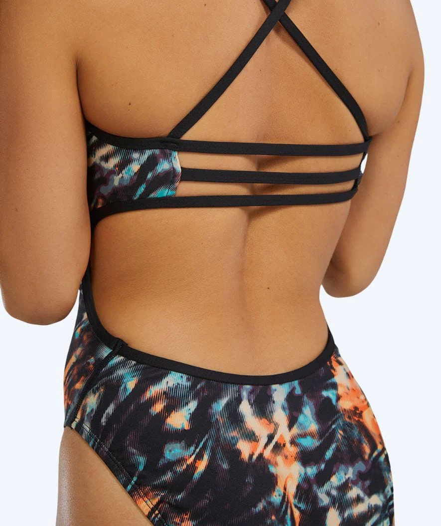 TYR swimsuit for women - Durafast Elite Trinityfit - Black/orange - Image 7