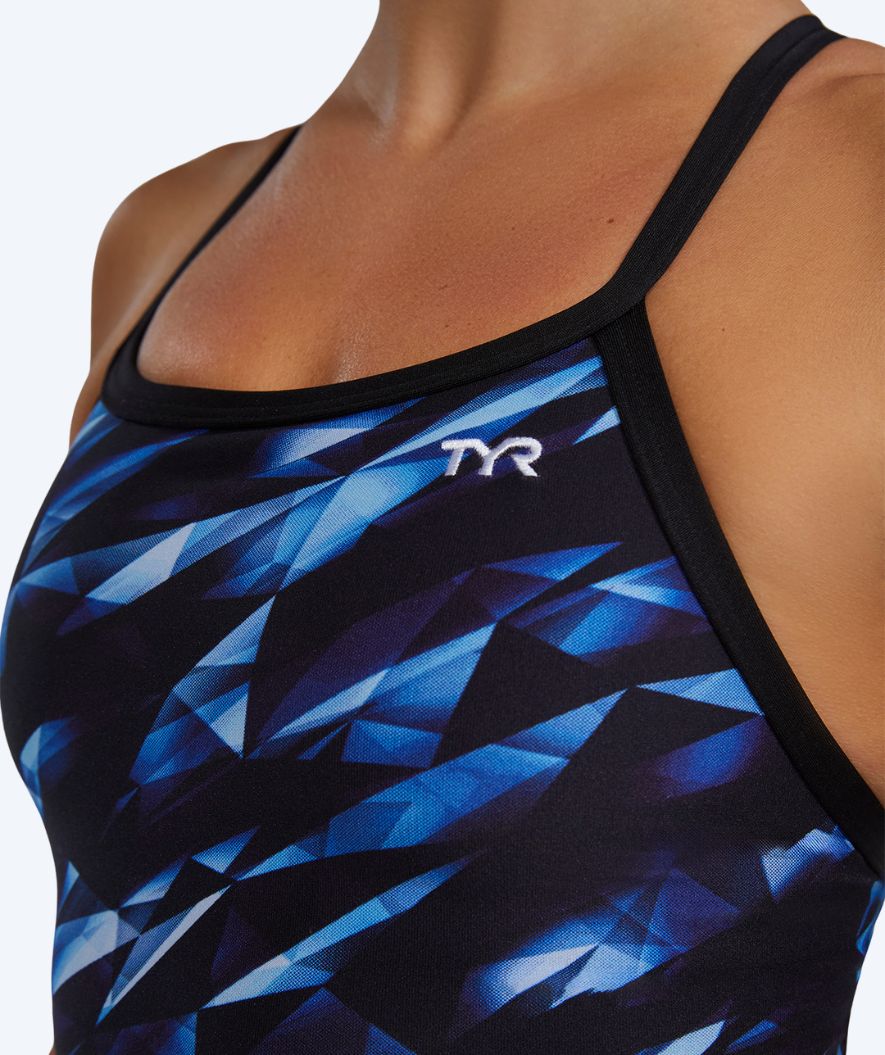 TYR swimsuit for women - Triadic Diamondfit - Blue/black - Image 6