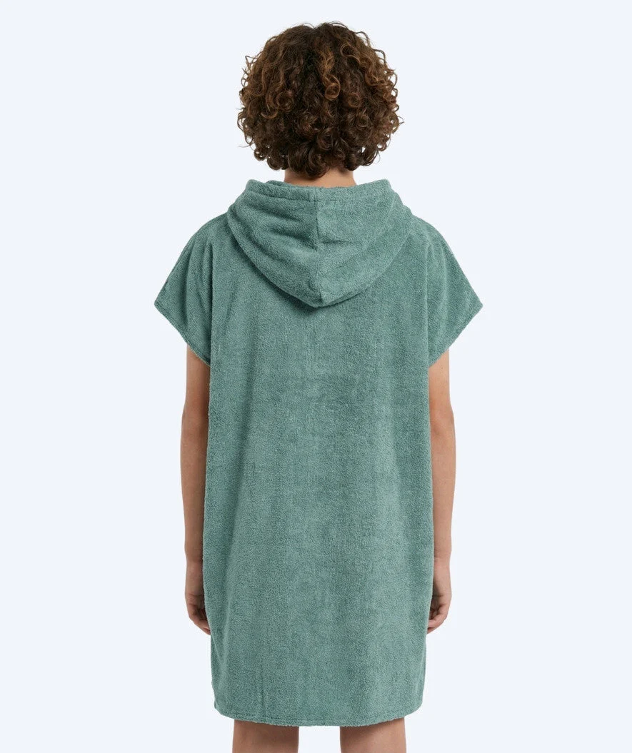 Watery bathing poncho for junior (6-15) - Cotton - Forrest Green - Image 3