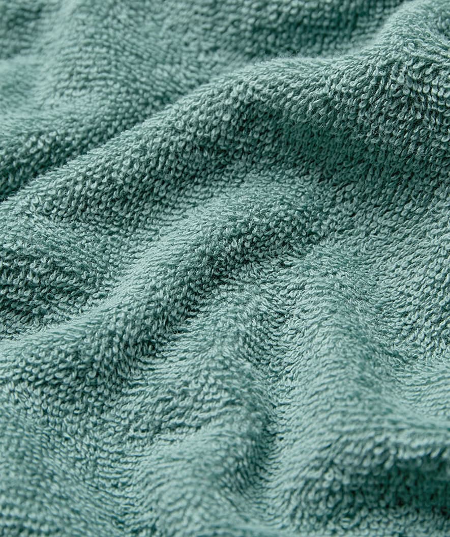 Watery bathing poncho for junior (6-15) - Cotton - Forrest Green - Image 9
