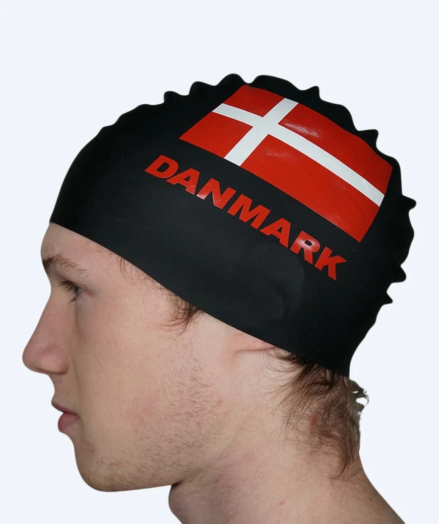 Watery swimming cap - Denmark - Black - Image 2