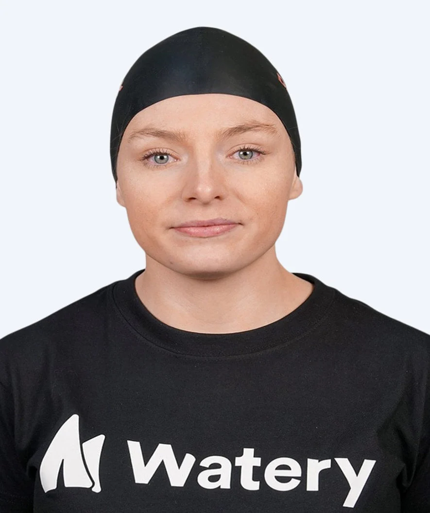Watery swimming cap - Denmark - Black - Image 3