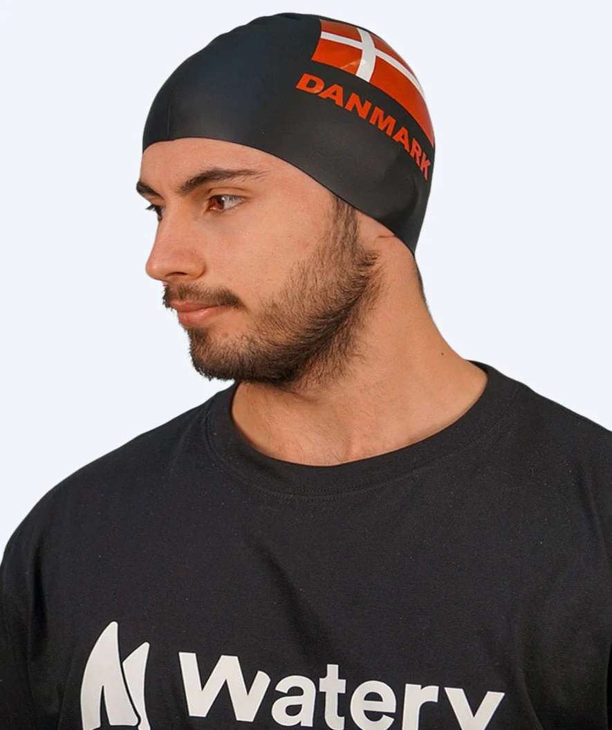 Watery swimming cap - Denmark - Black - Image 6